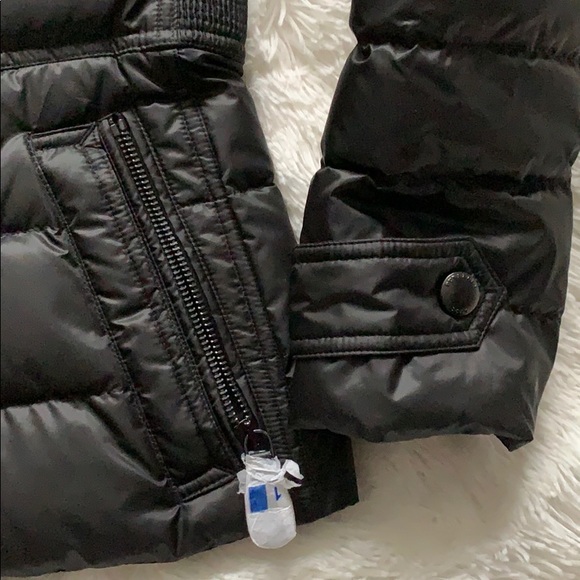❌SOLD❌Burberry Brit down black jacket M new - Picture 4 of 8